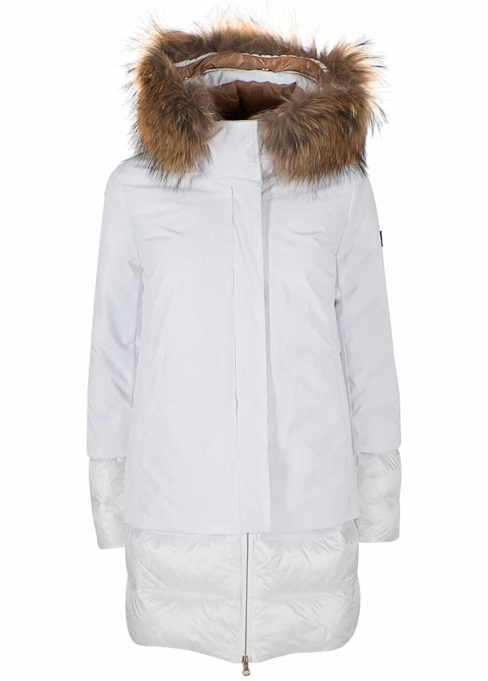 Yes Zee Piumino Con Pelo Donna Giubbino Yes Piumino 100 Grammi Yes