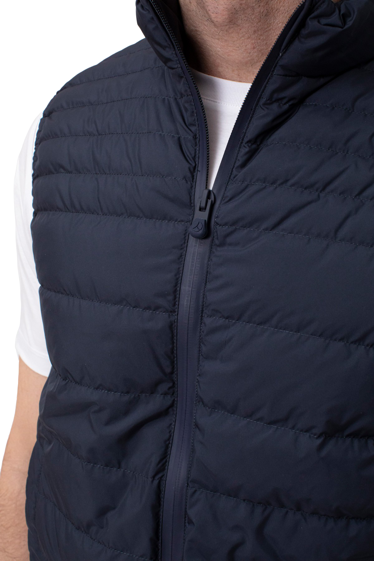 Gilet smanicato blu