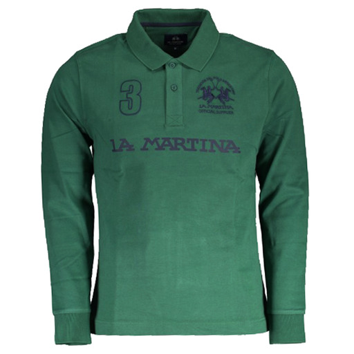 LA MARTINA Polo XMP305 JS005 VERDE Romanelli B2B