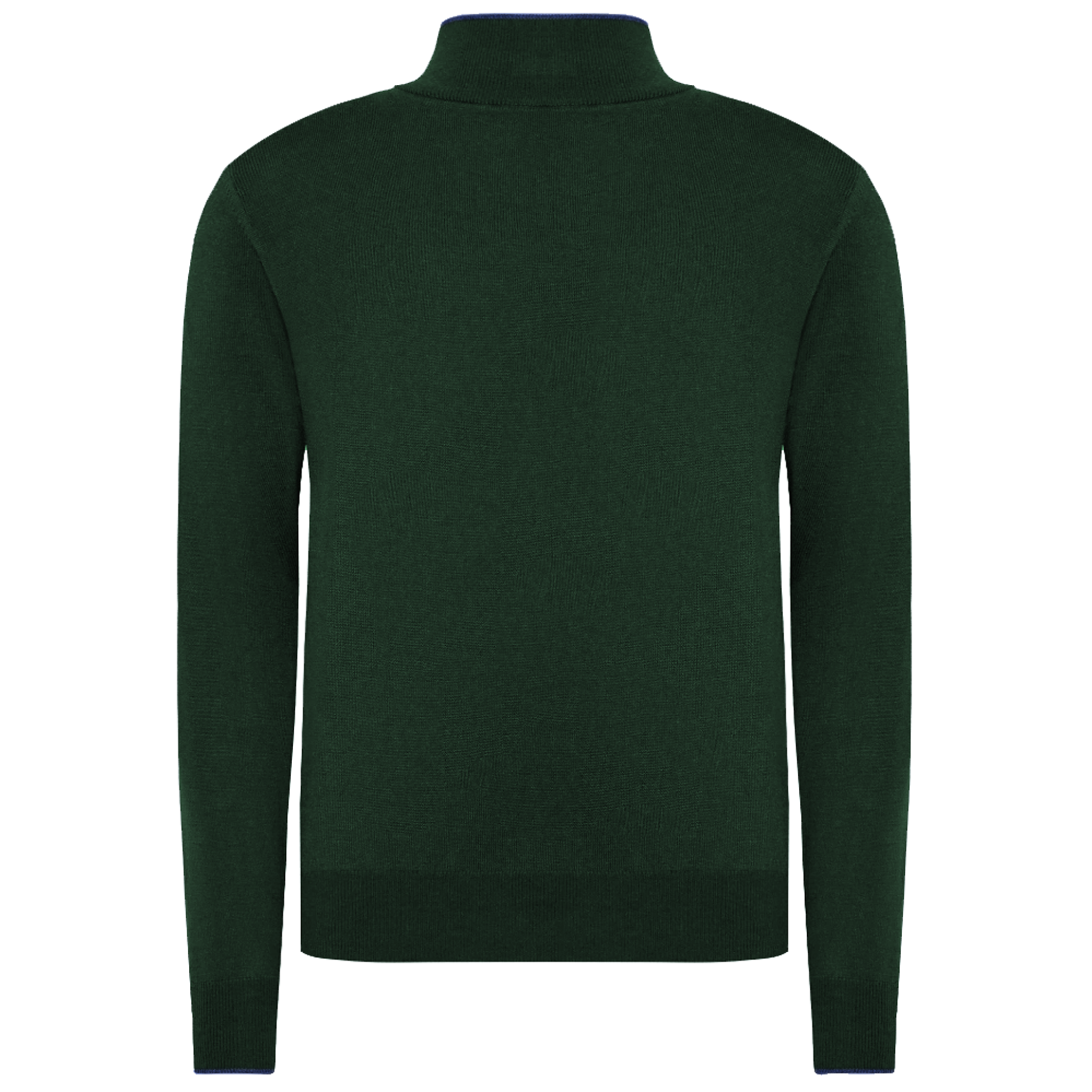 Man half zip tricot