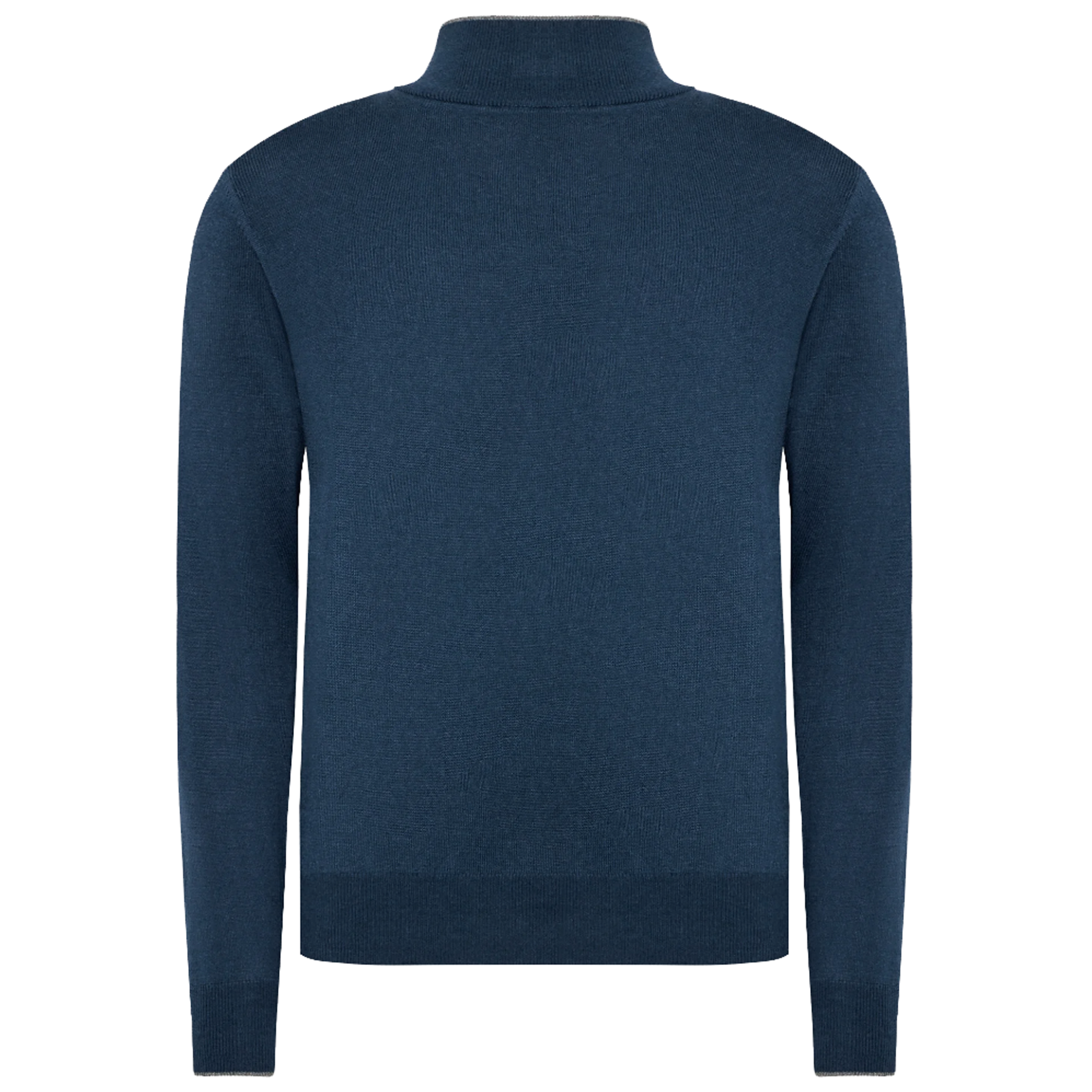 Man half zip tricot