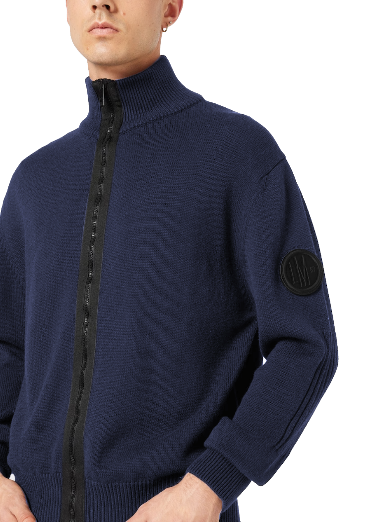 Man full zip sweater