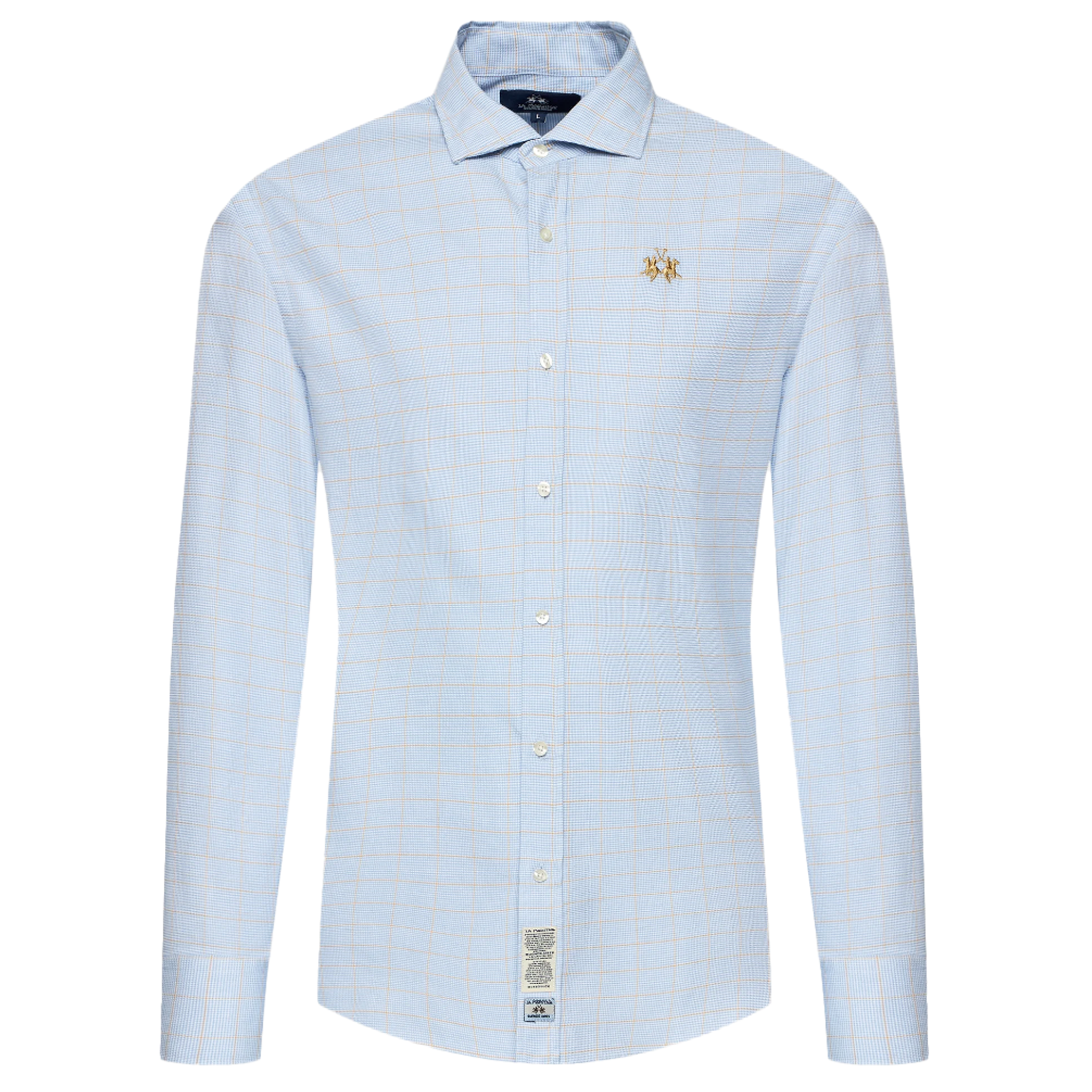 La Martina Man shirt dobby poplin