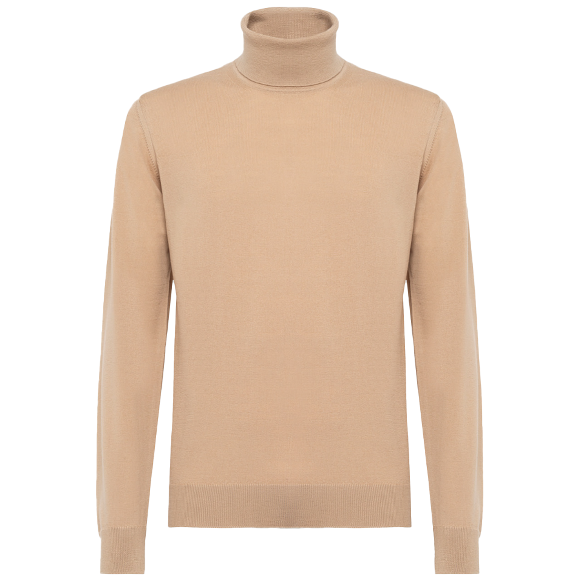 Maglia dolcevita beige
