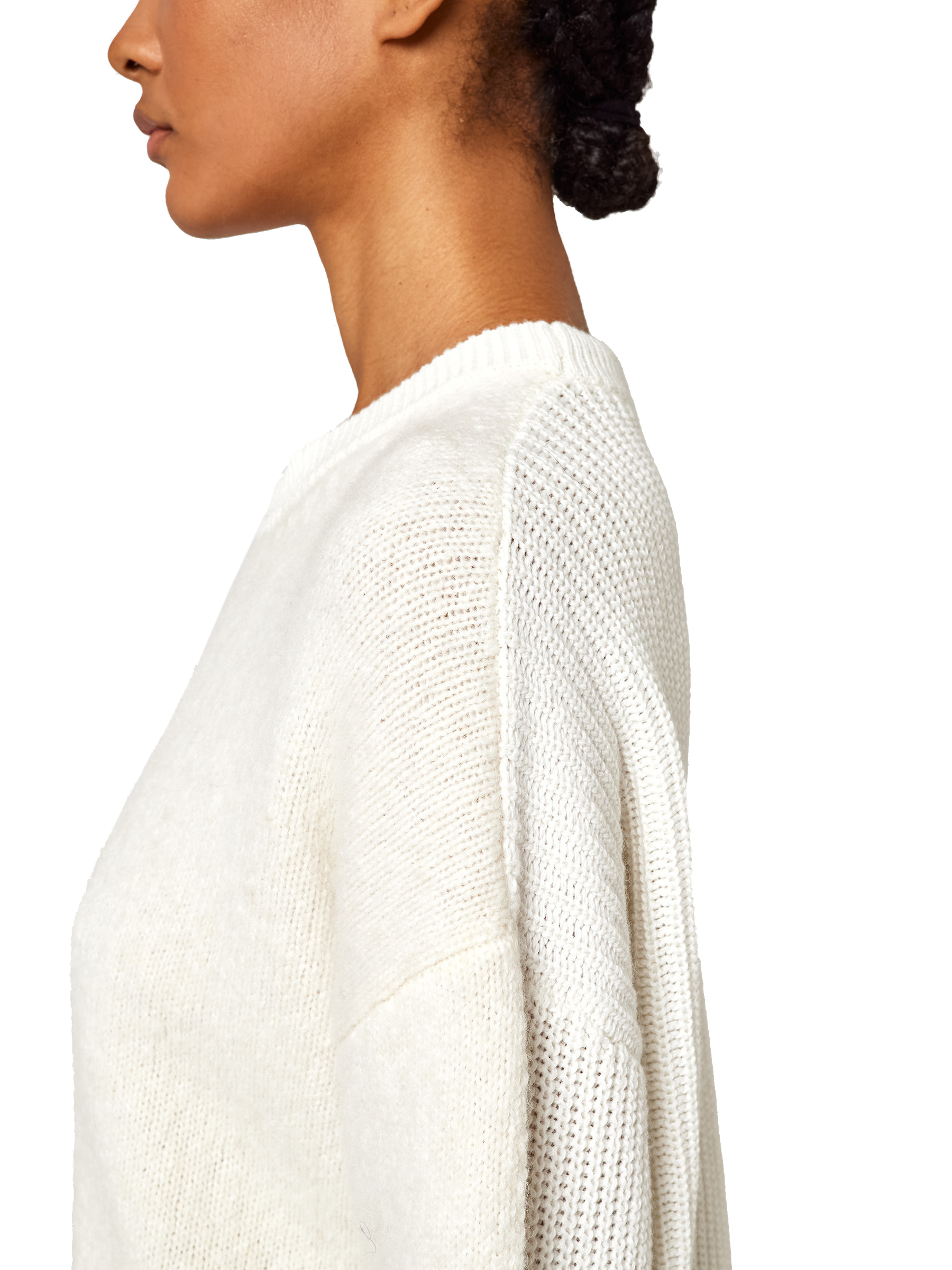 Girocollo boxy match yarn