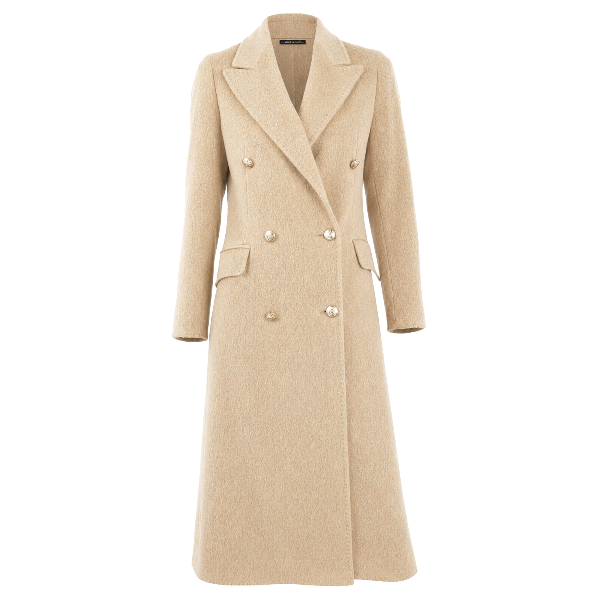 Loro Piana Tessuto Cappotto capolavoro doppiopetto