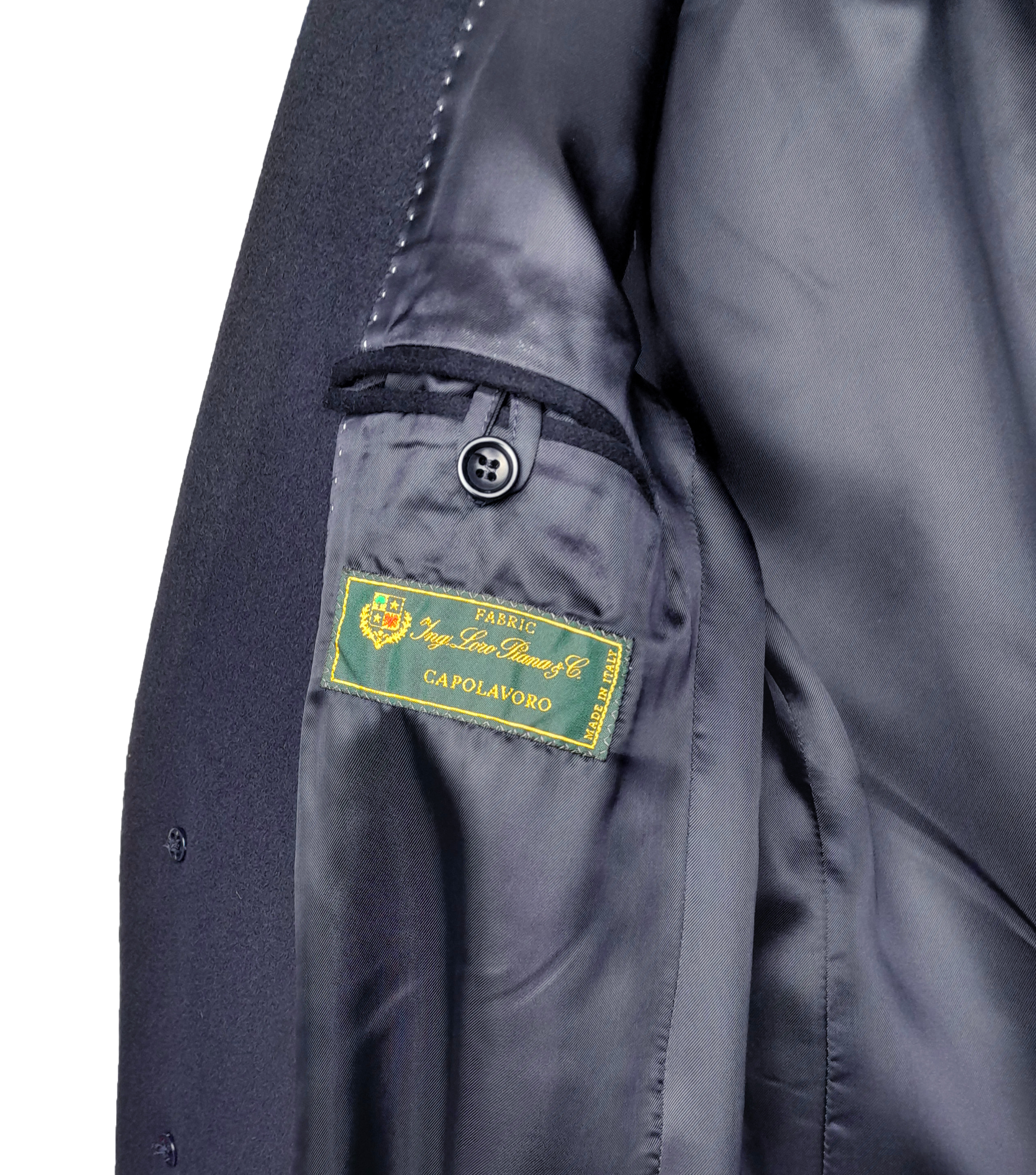 Cappotto capolavoro blu notte