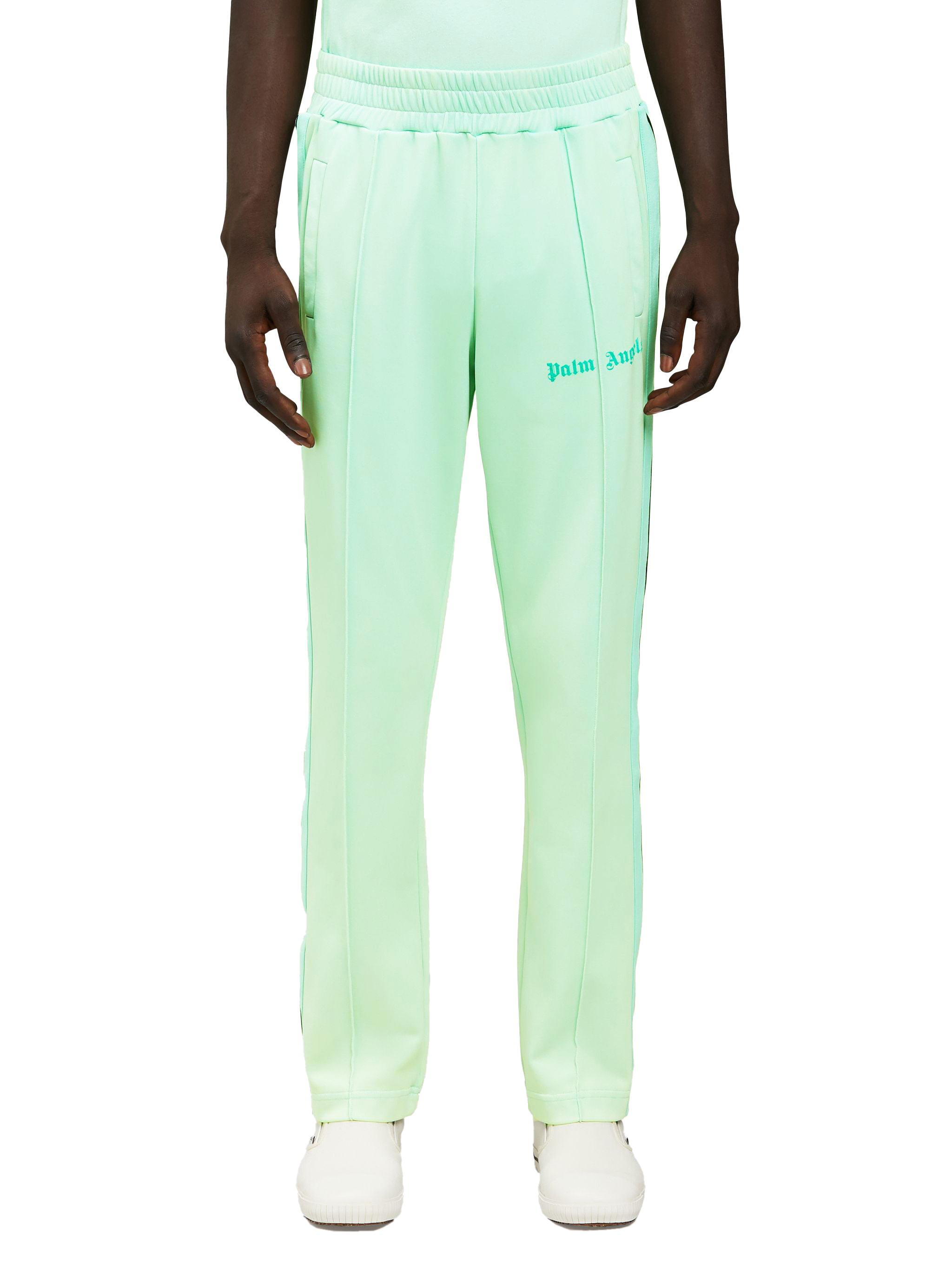 Track pants fluo green
