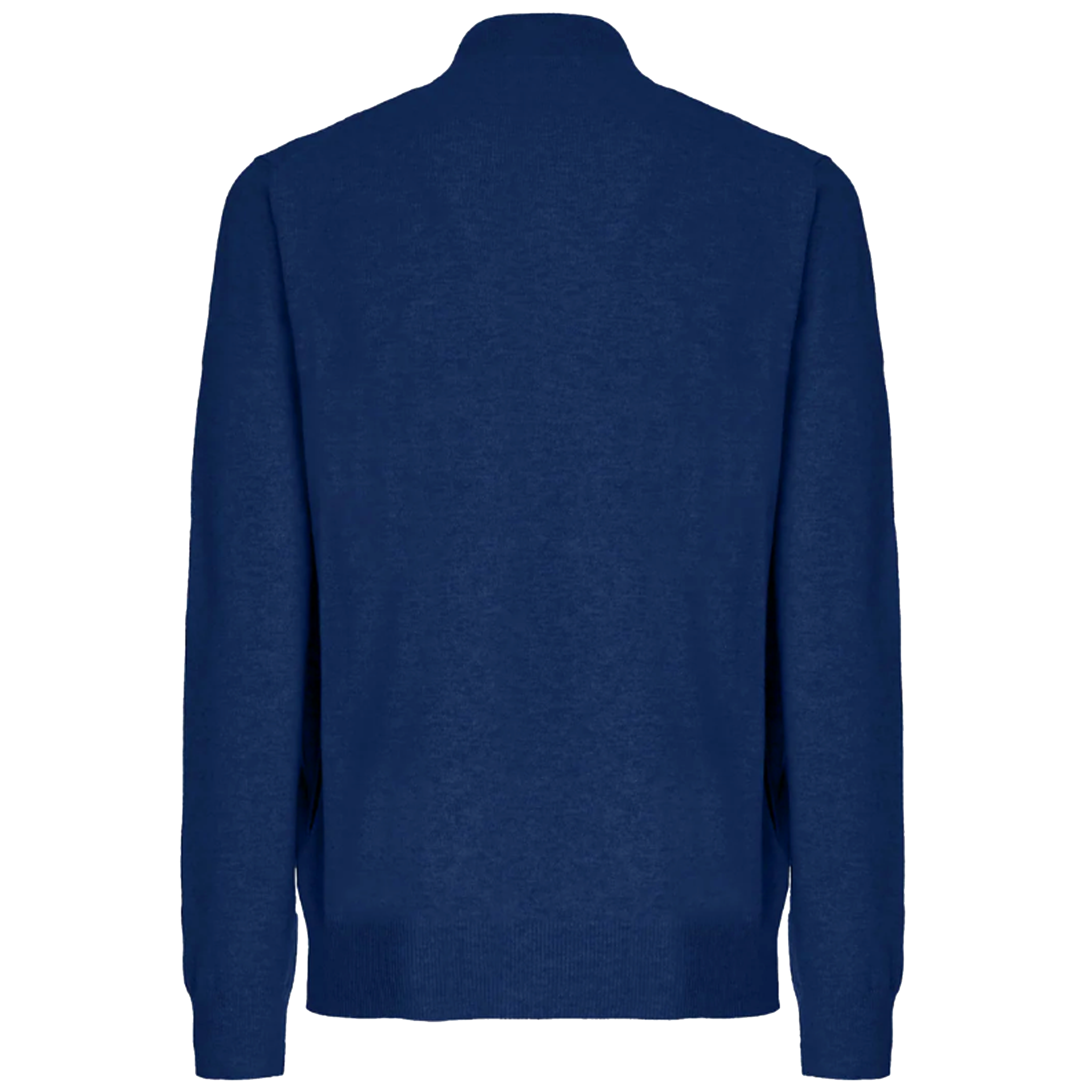 Cardigan zip zaffiro