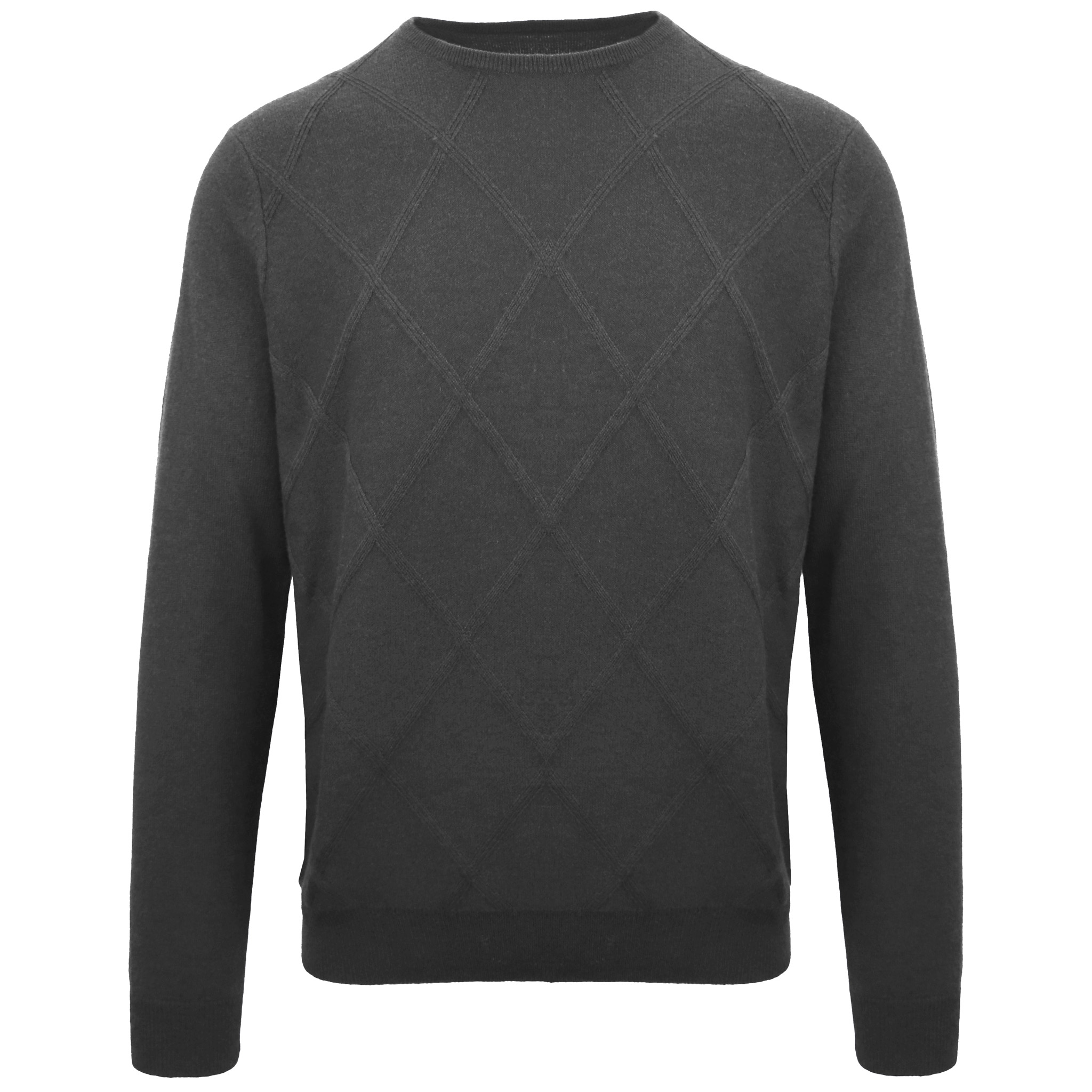 Malo Girocollo cashmere antracite