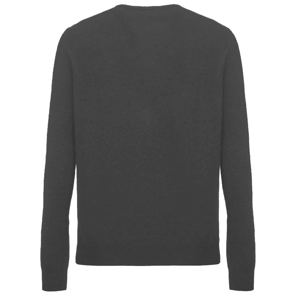 Girocollo cashmere antracite