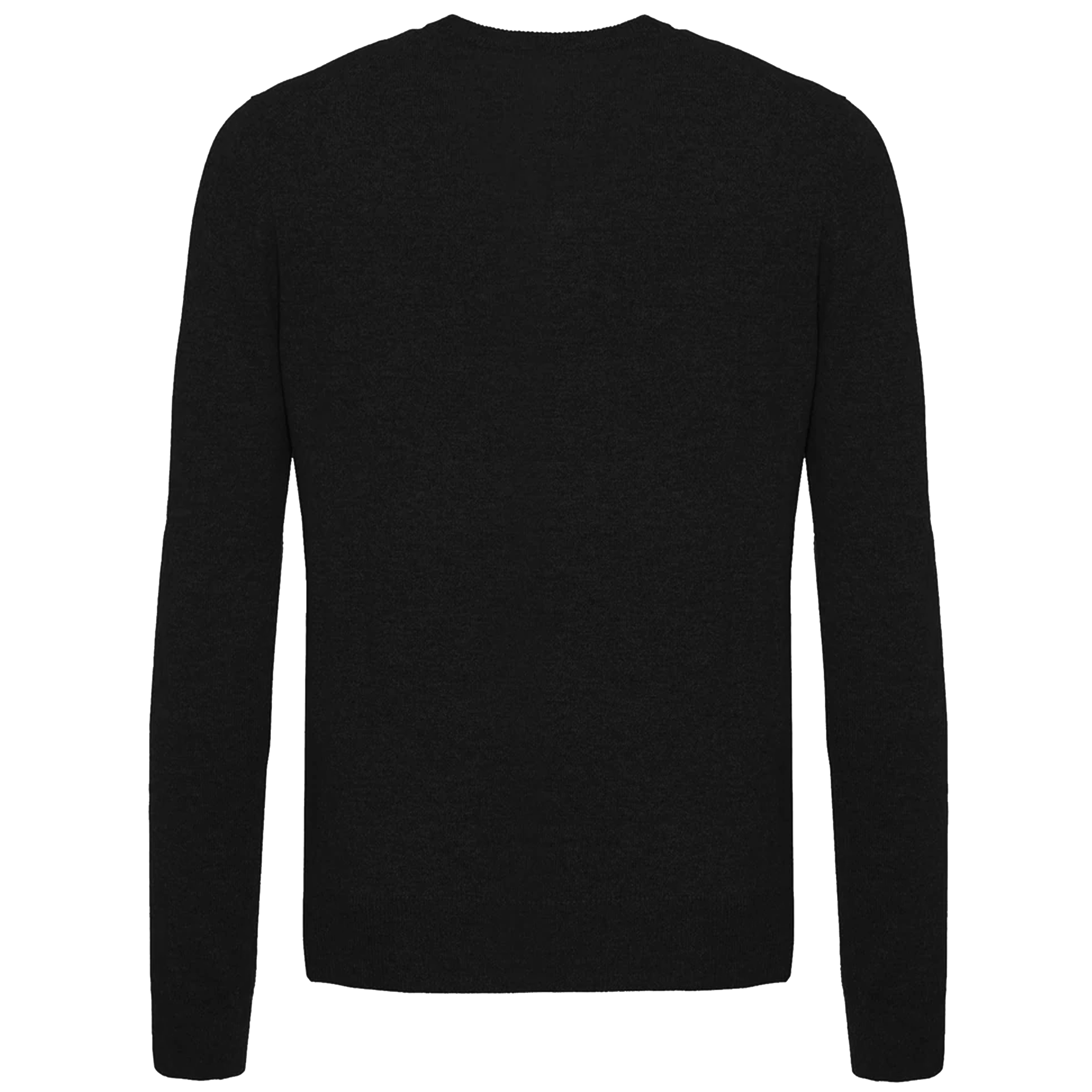 Paricollo misto cashmere nero