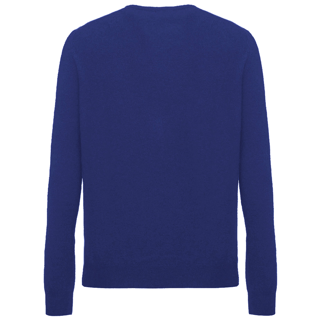 Paricollo misto cashmere zaffiro