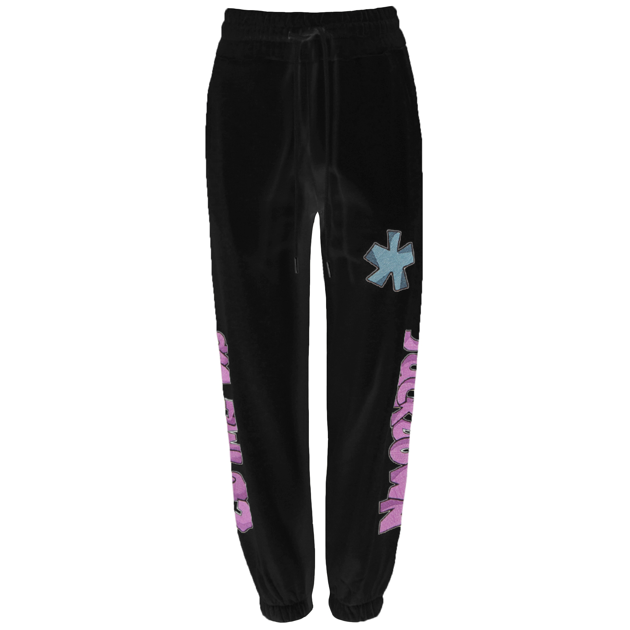 Pantaloni felpa ricamo