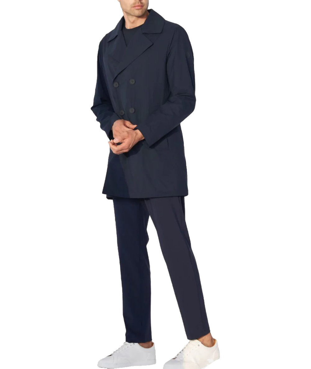 Trench teshio blu