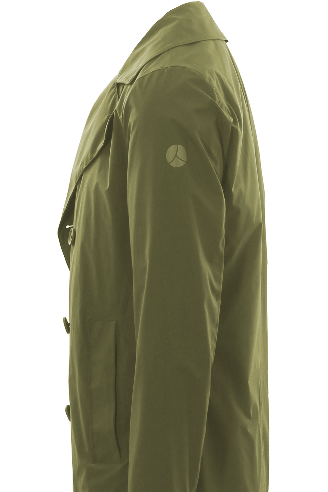 Trench teshio verde