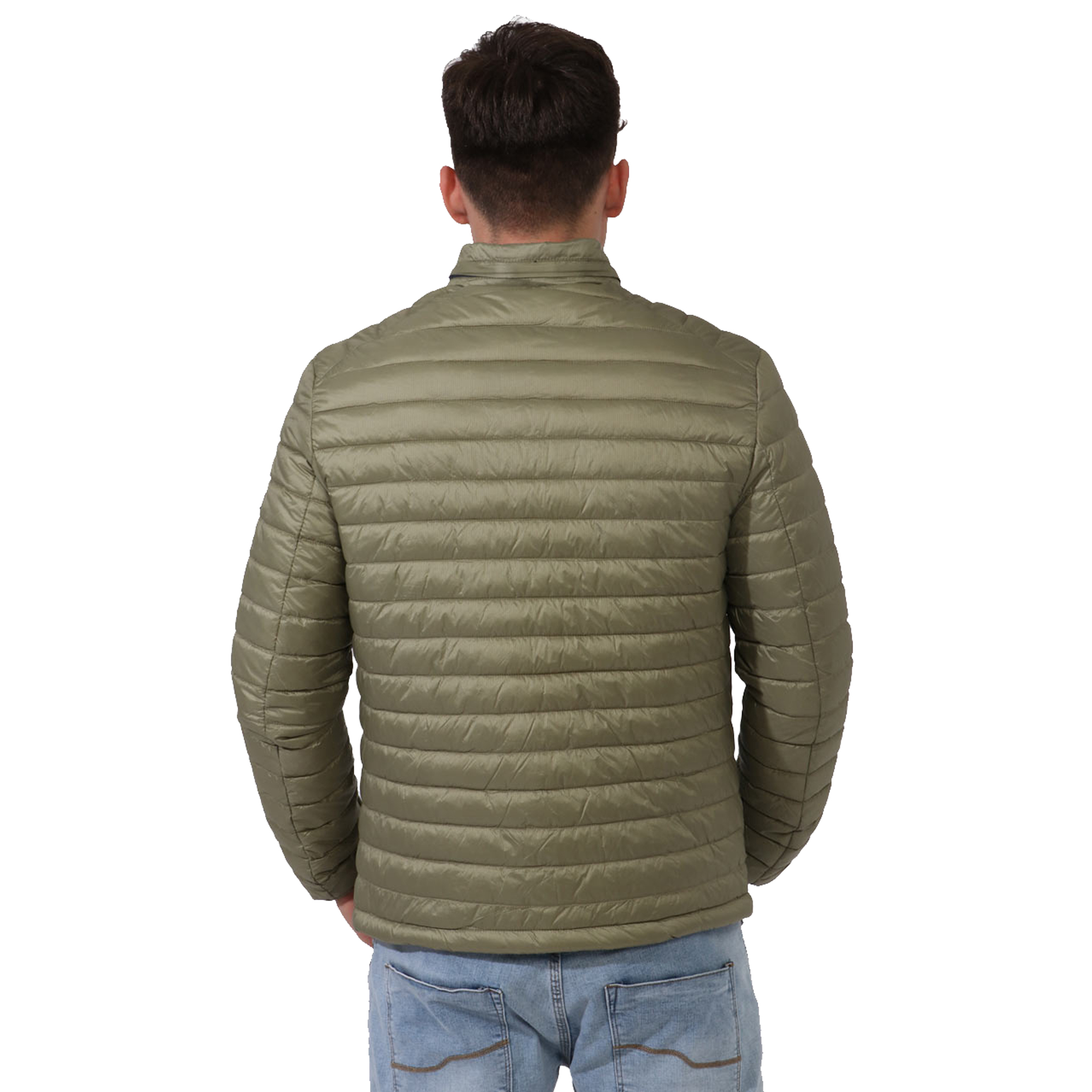 Piumino leggero verde