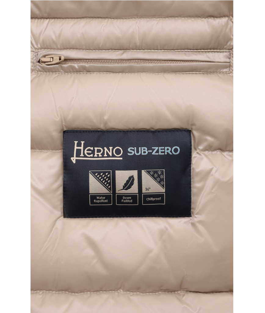 Piumino herno beige