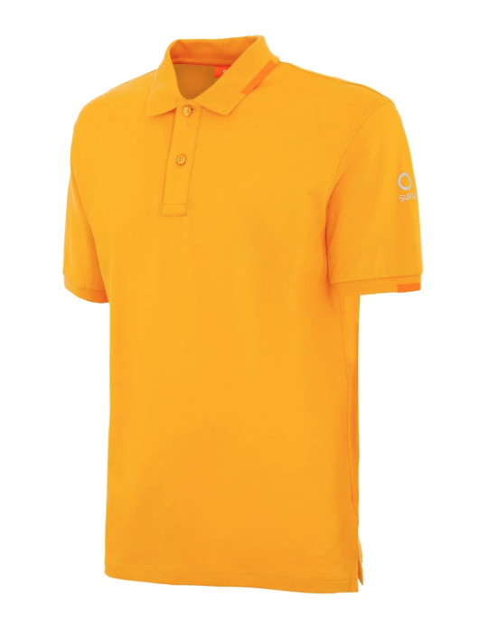 Suns Federico tag polo arancione
