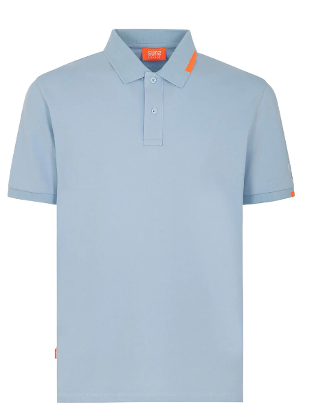 Federico tag polo azzurra
