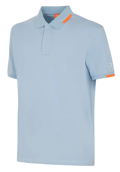 Suns Federico tag polo azzurra