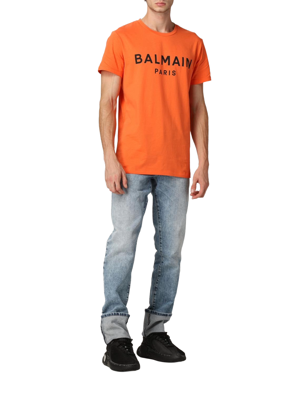 T-shirt balmain arancione