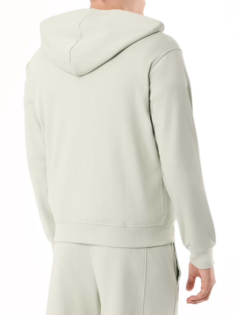 Felpa cappuccio all-zip