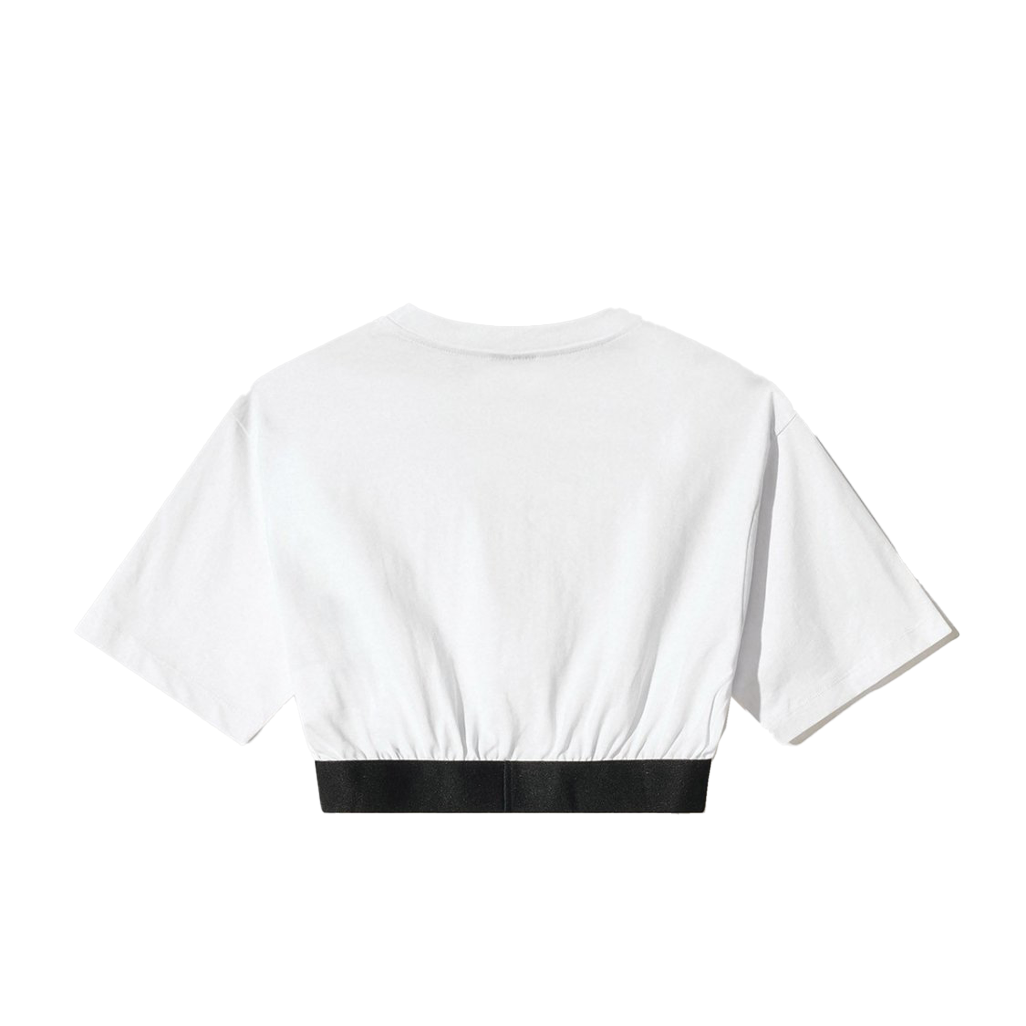 T-shirt elastico logato