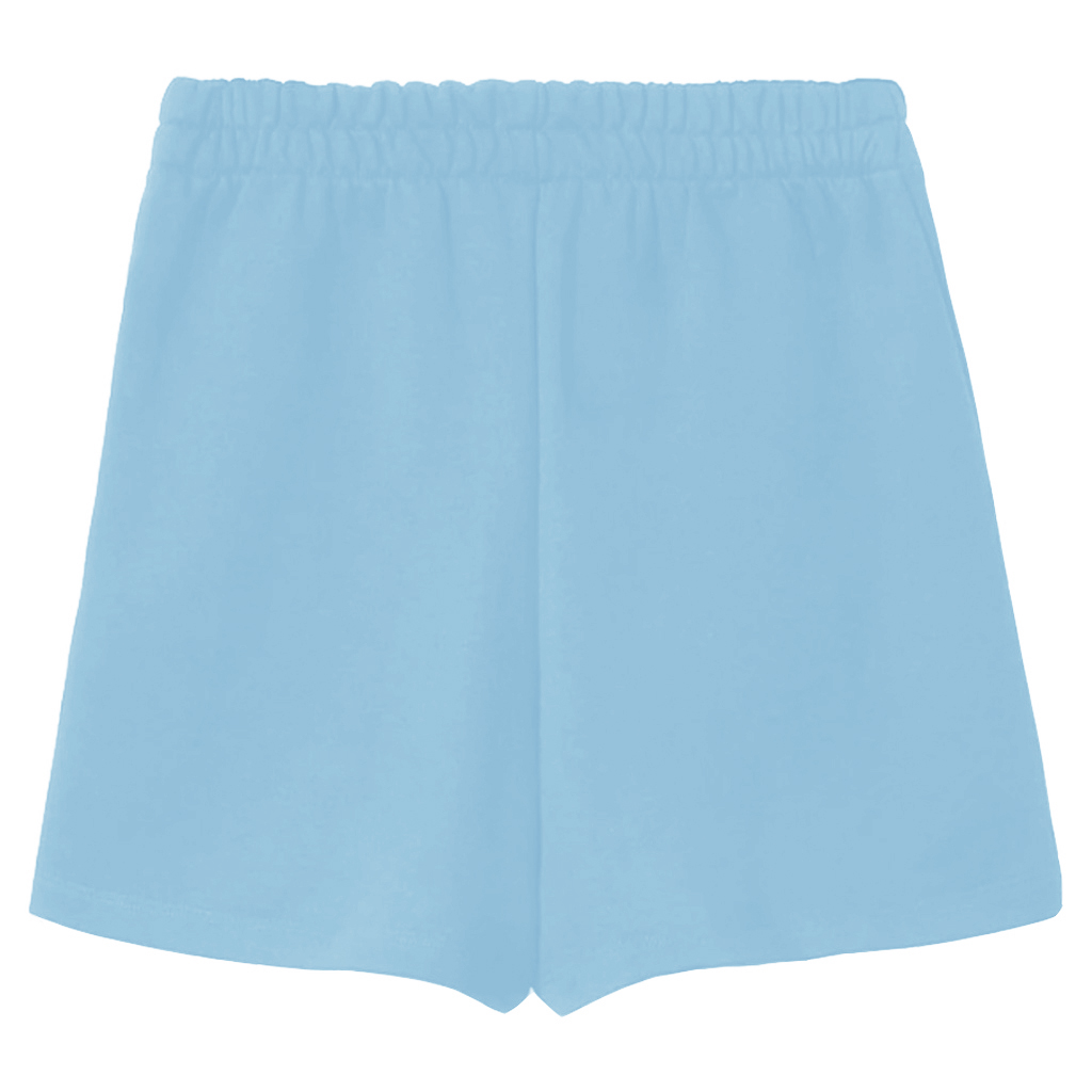 Shorts cotone azzurro