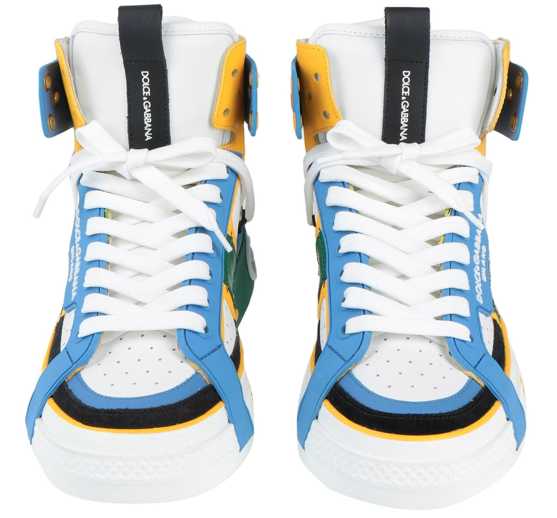 Sneakers pelle nappata