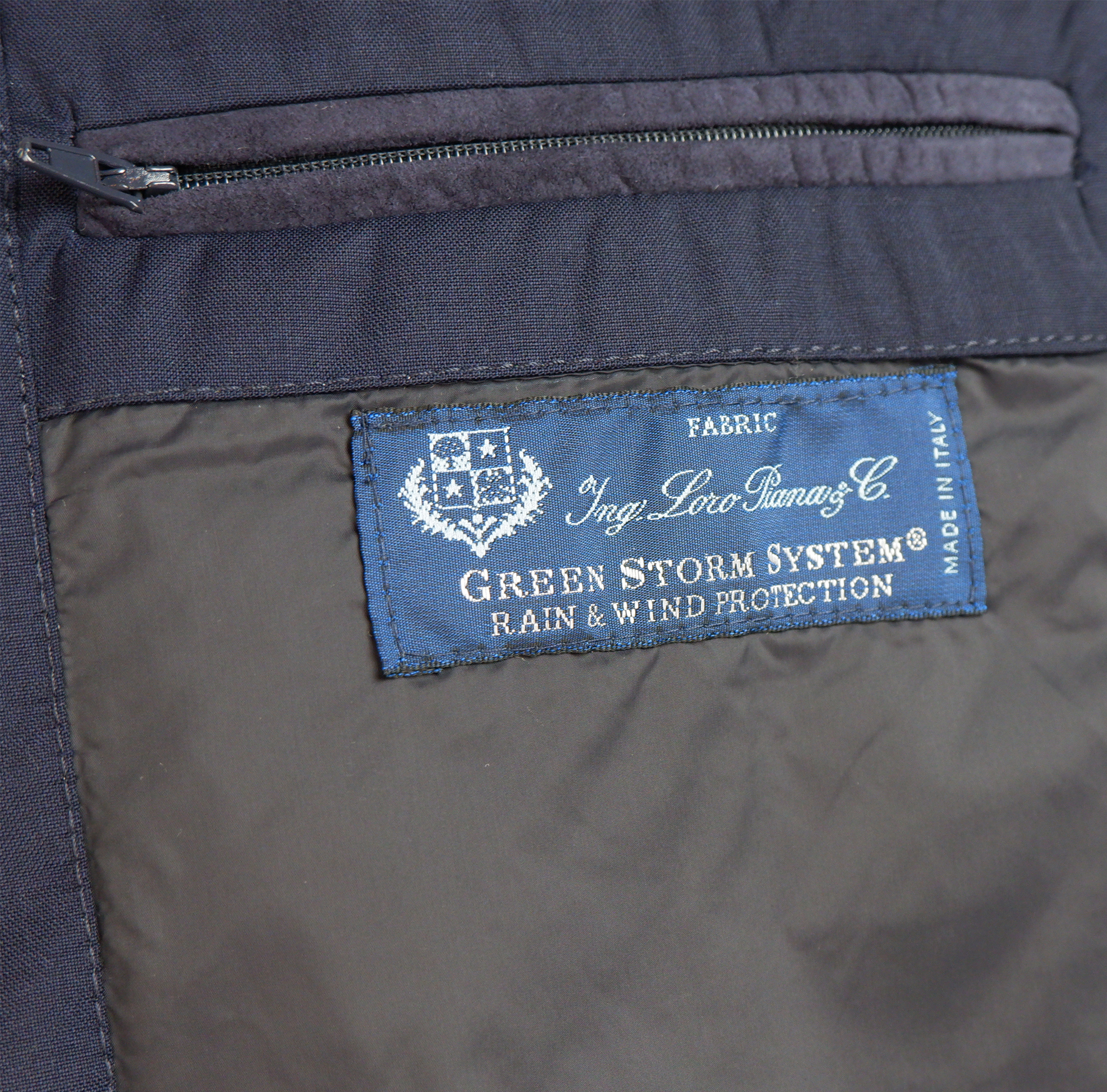 Gilet lana blu