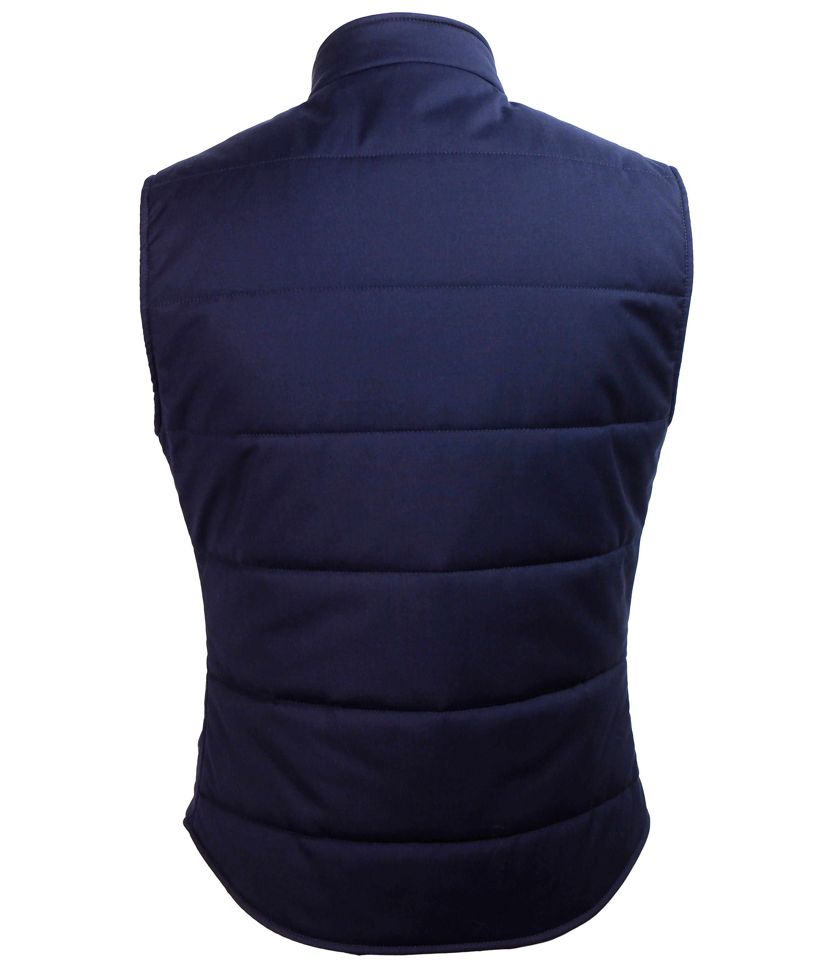 Gilet lana blu