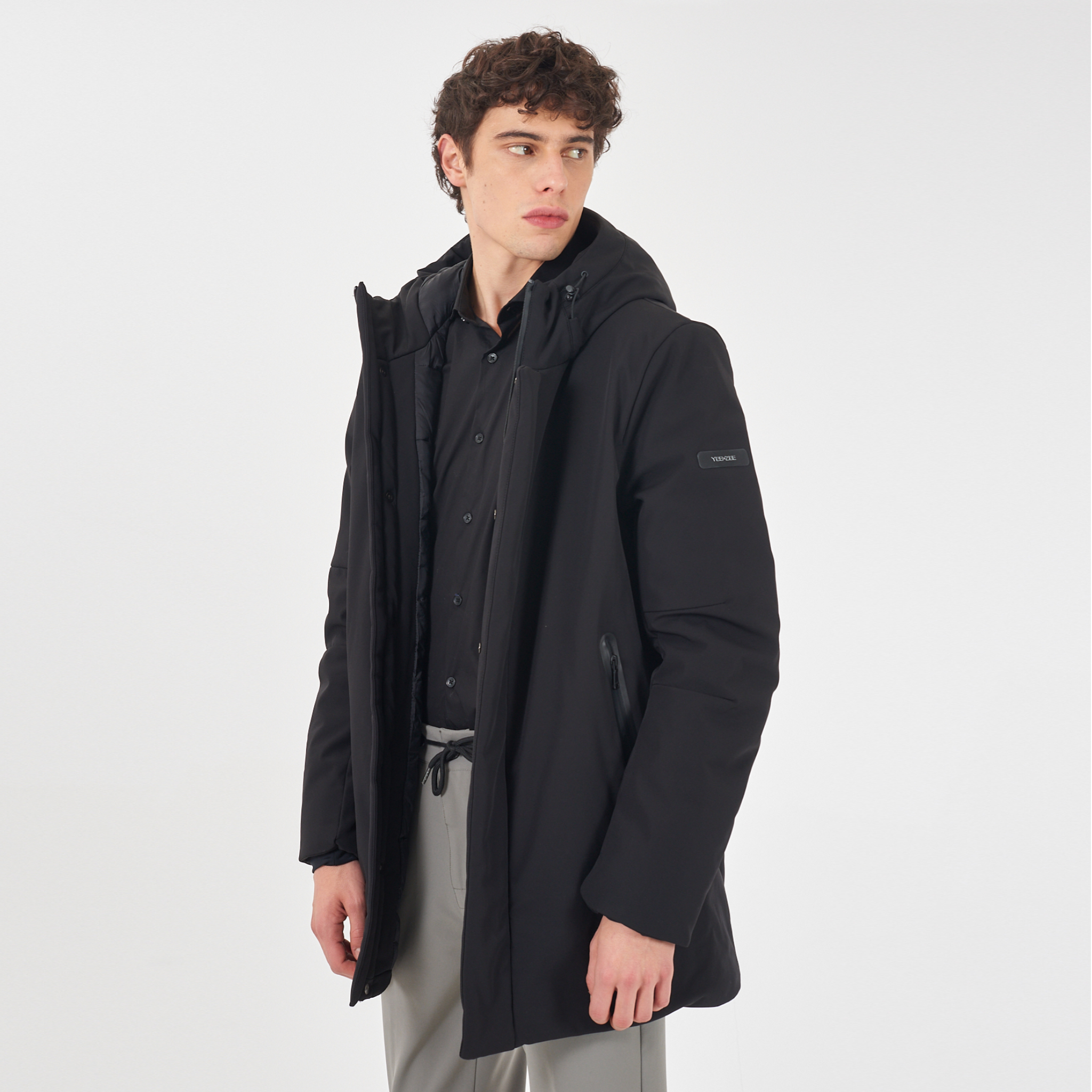 Giacca piumino nero