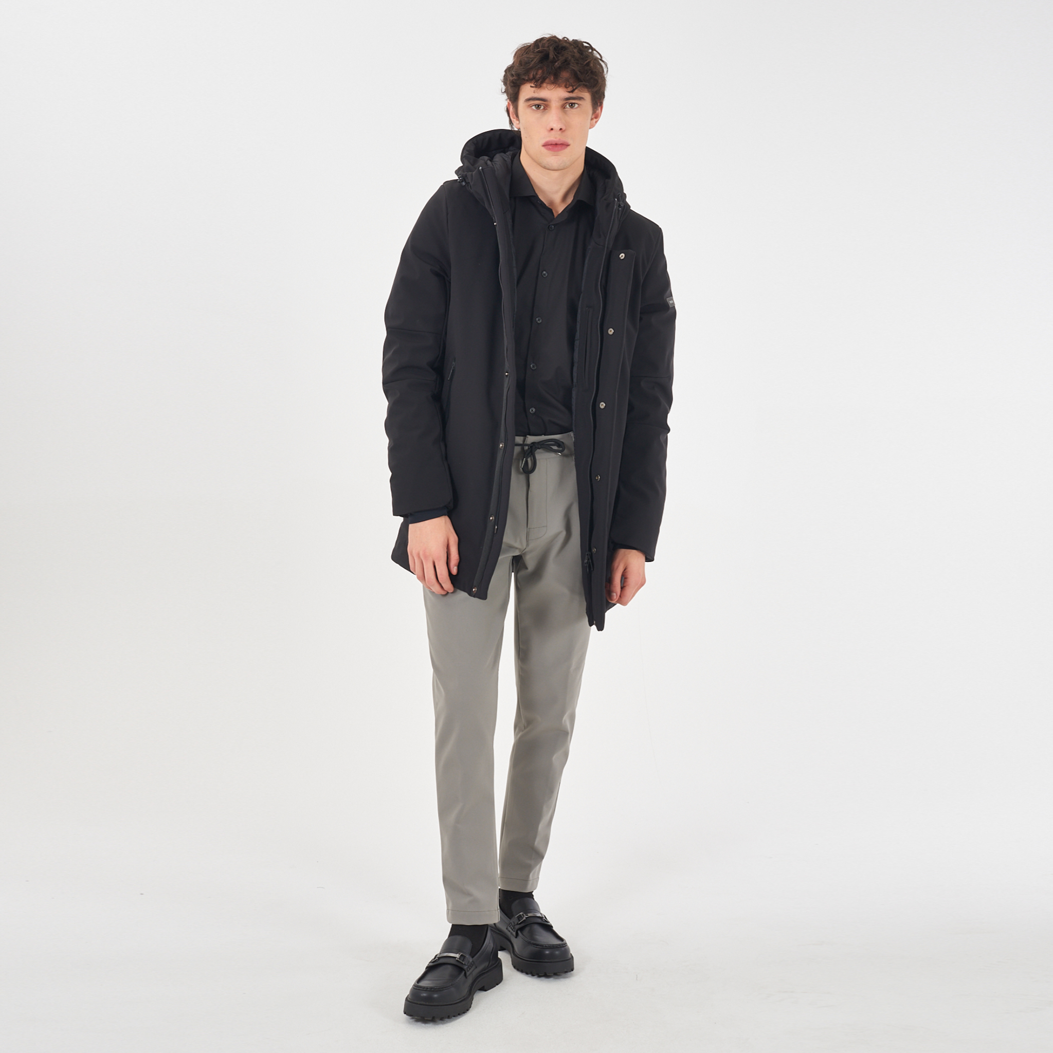 Giacca piumino nero