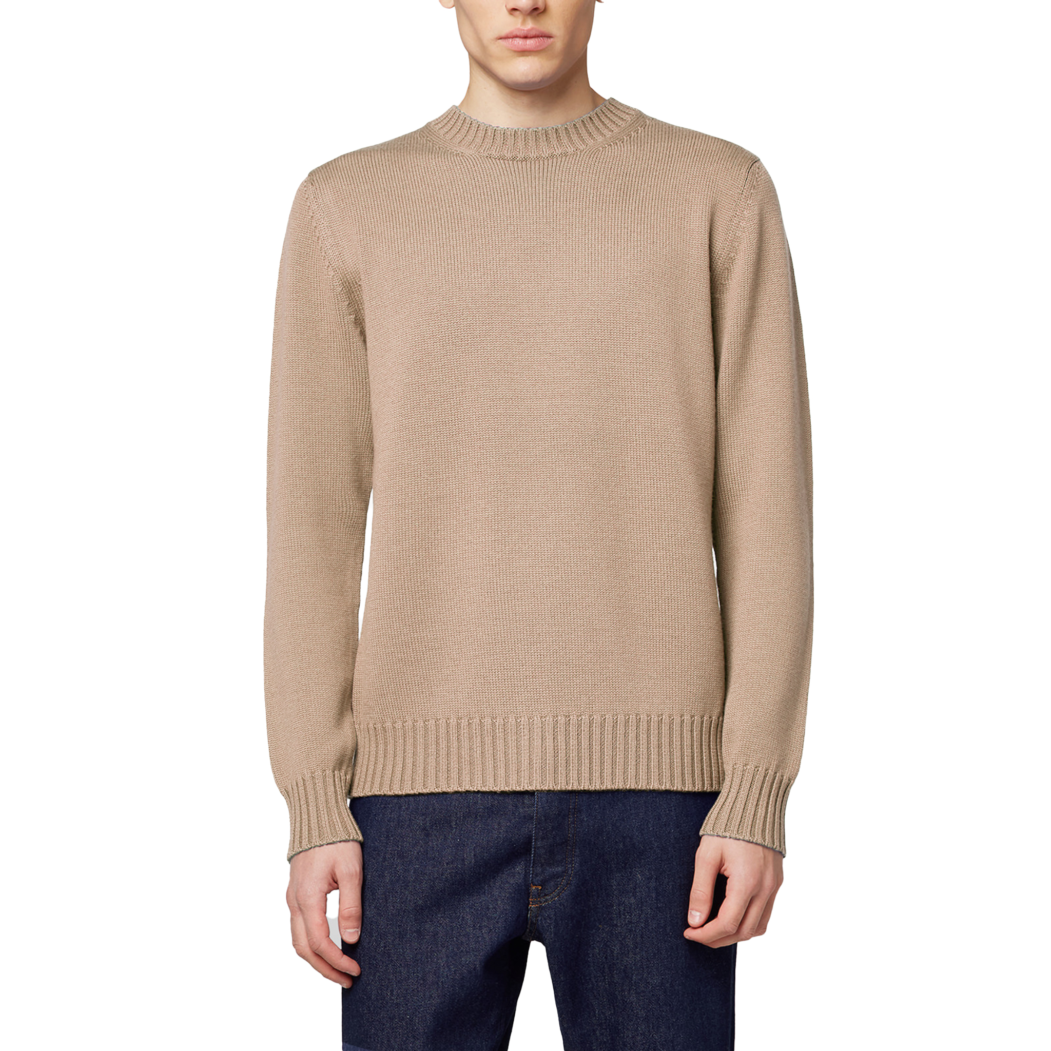 Crewneck longsleeve cashmere