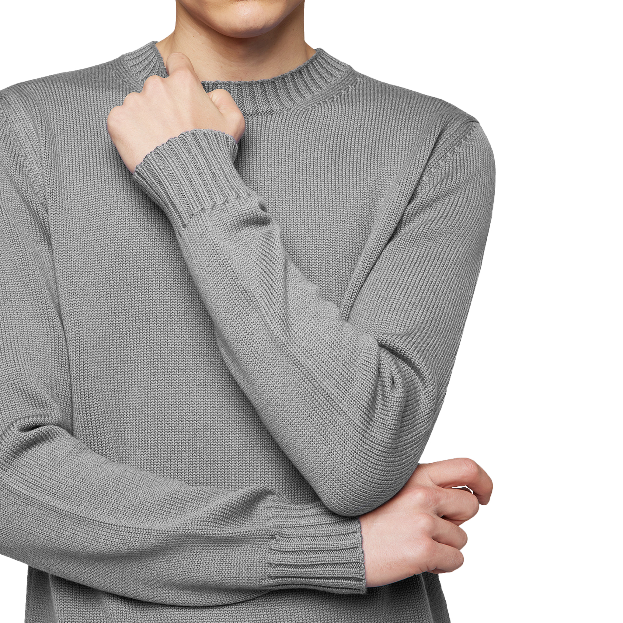 Crewneck longsleeve cashmere