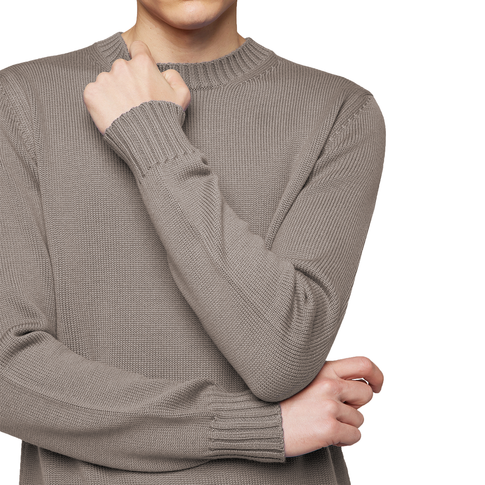 Crewneck longsleeve cashmere