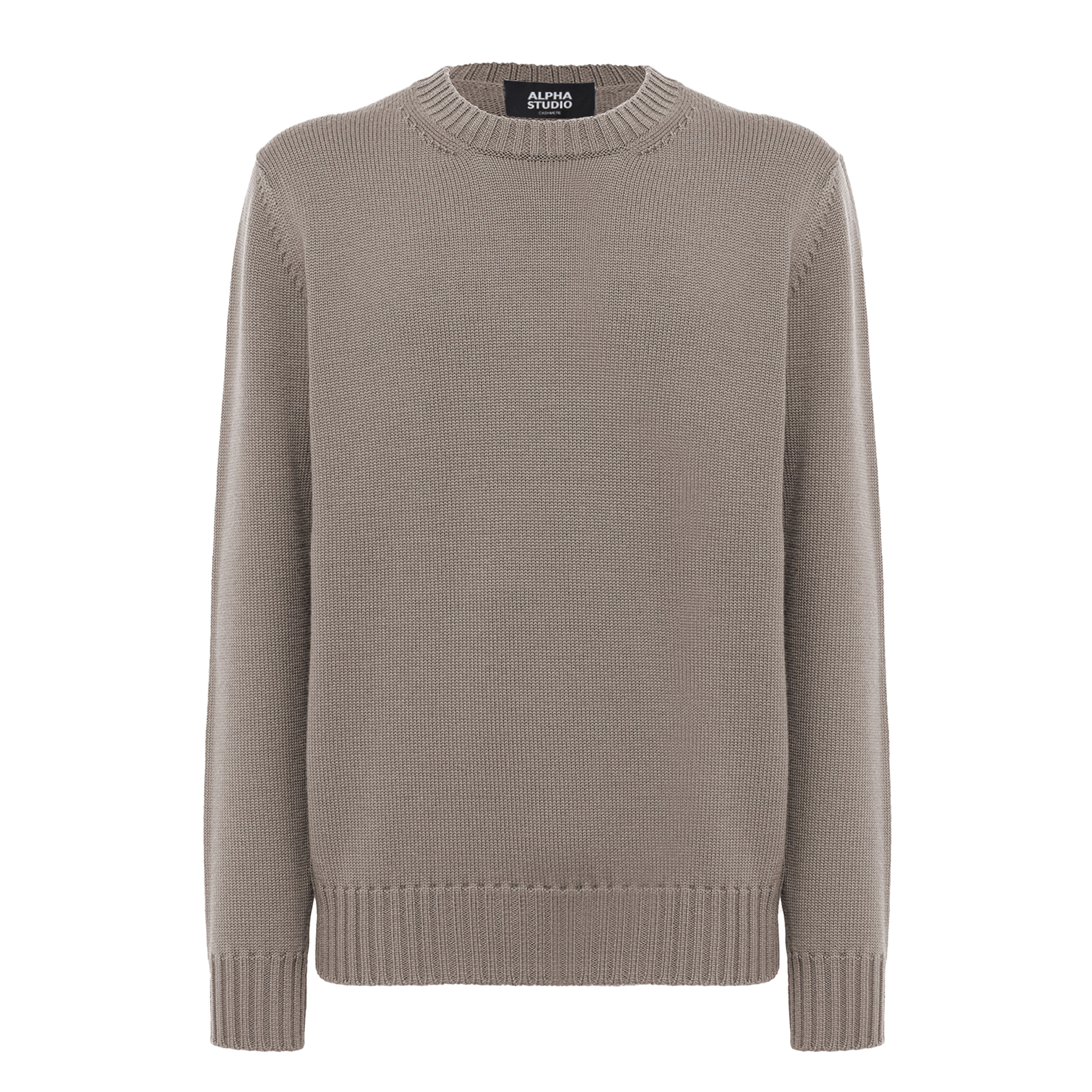Alpha Studio Crewneck longsleeve cashmere