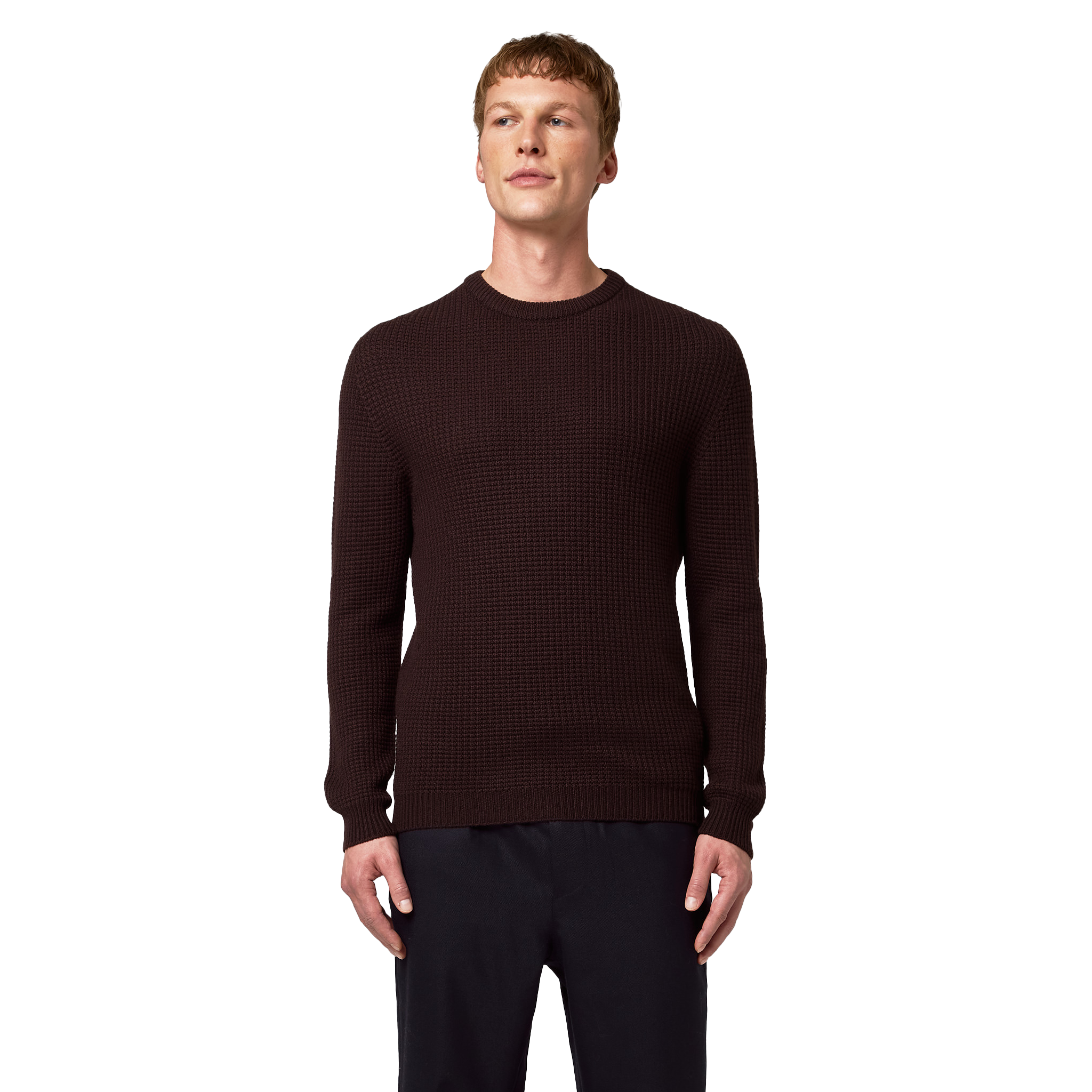 Maglia girocollo punto integrale