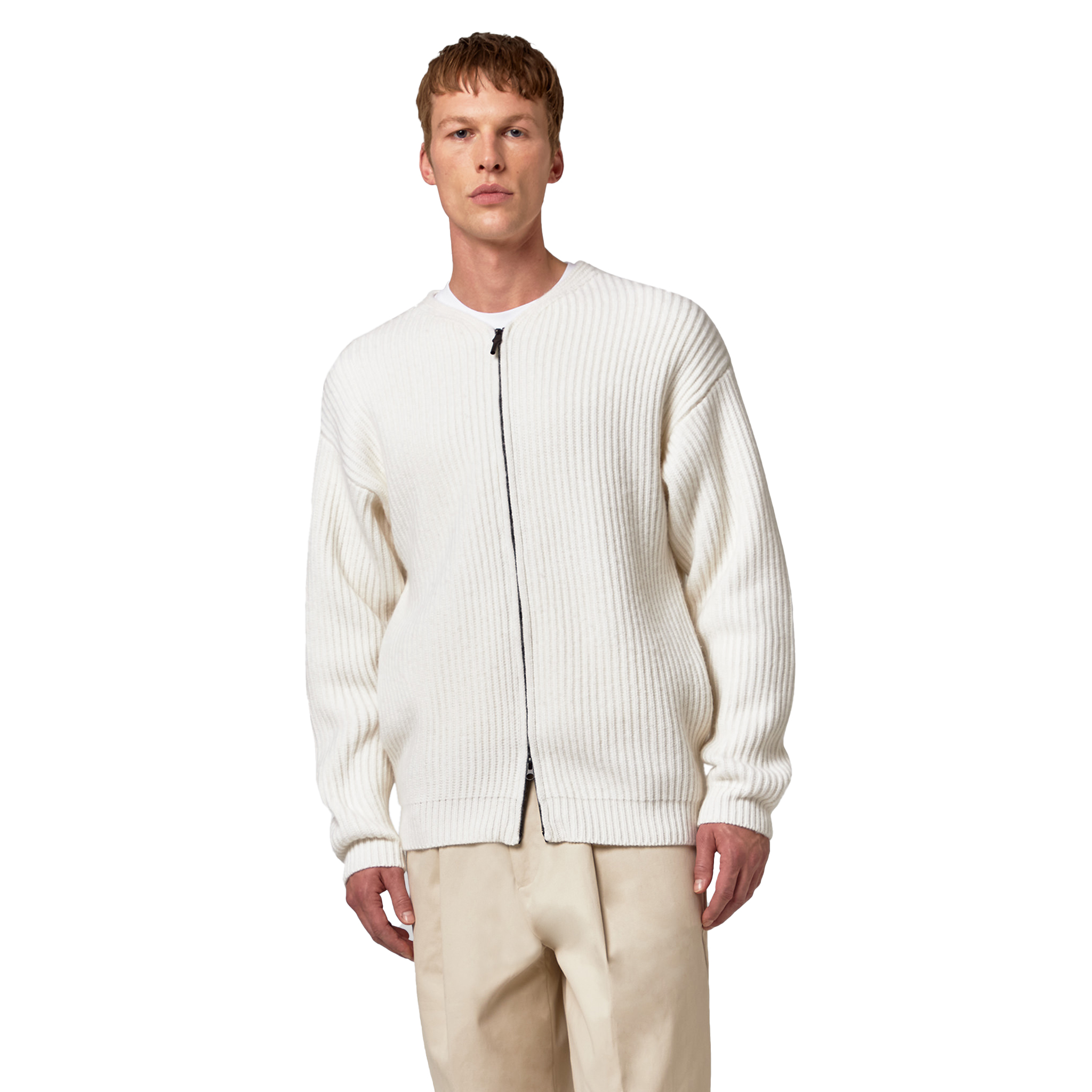 Alpha Studio Blouson zip costa inglese
