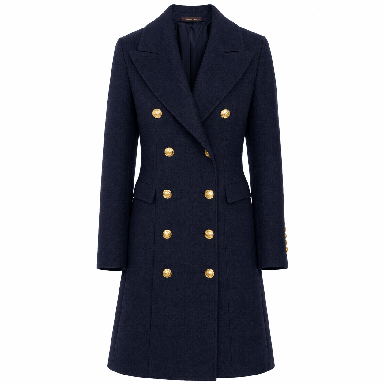 Loro Piana Tessuto Cappotto capolavoro blu