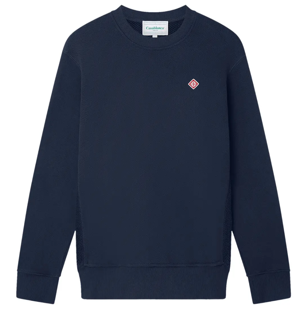 Casablanca Lounge crew logo sweatshirt