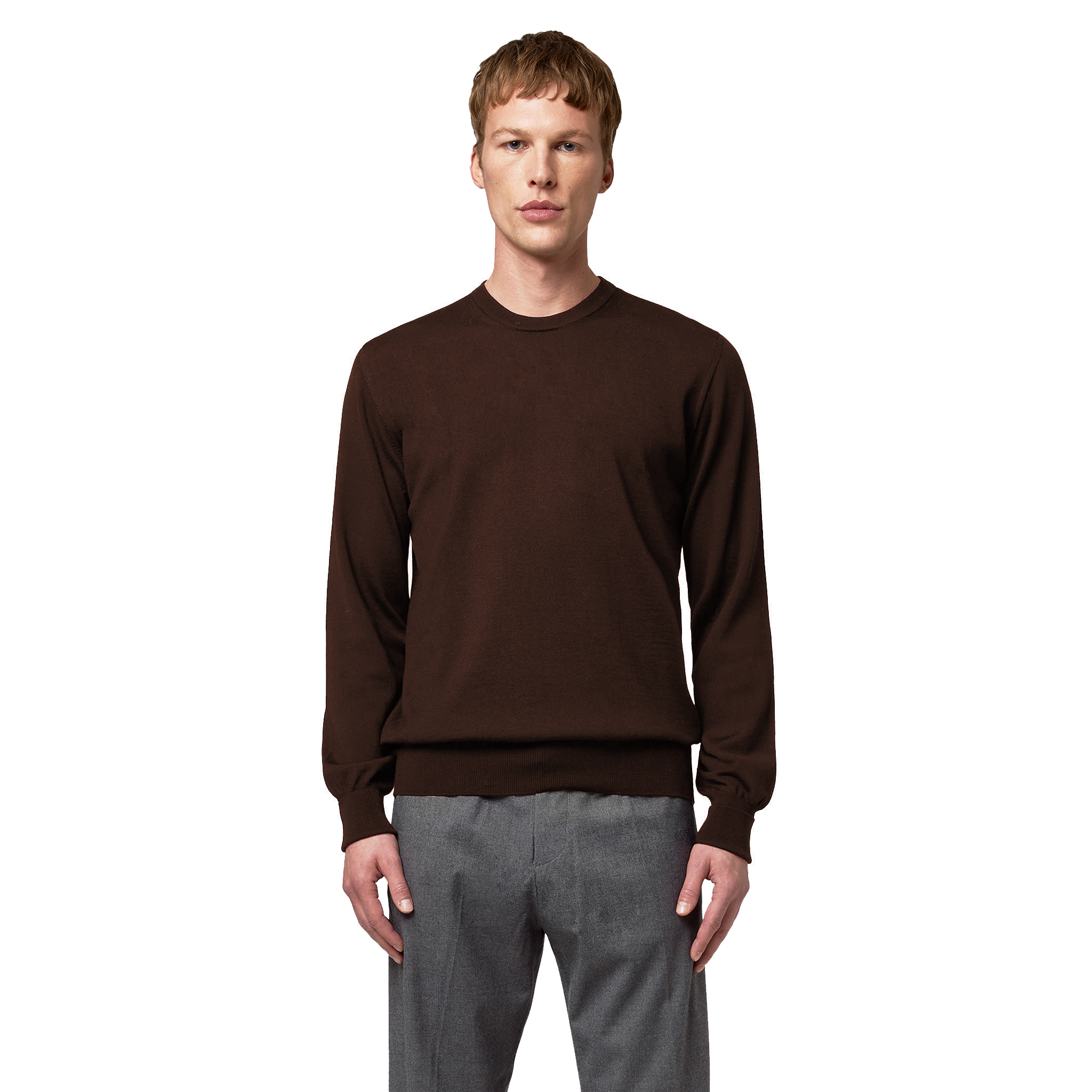 Alpha Studio Girocollo m/l merinos