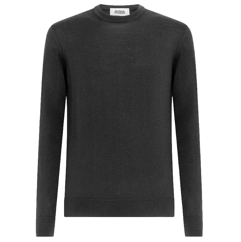 Alpha Studio Girocollo m/l merinos