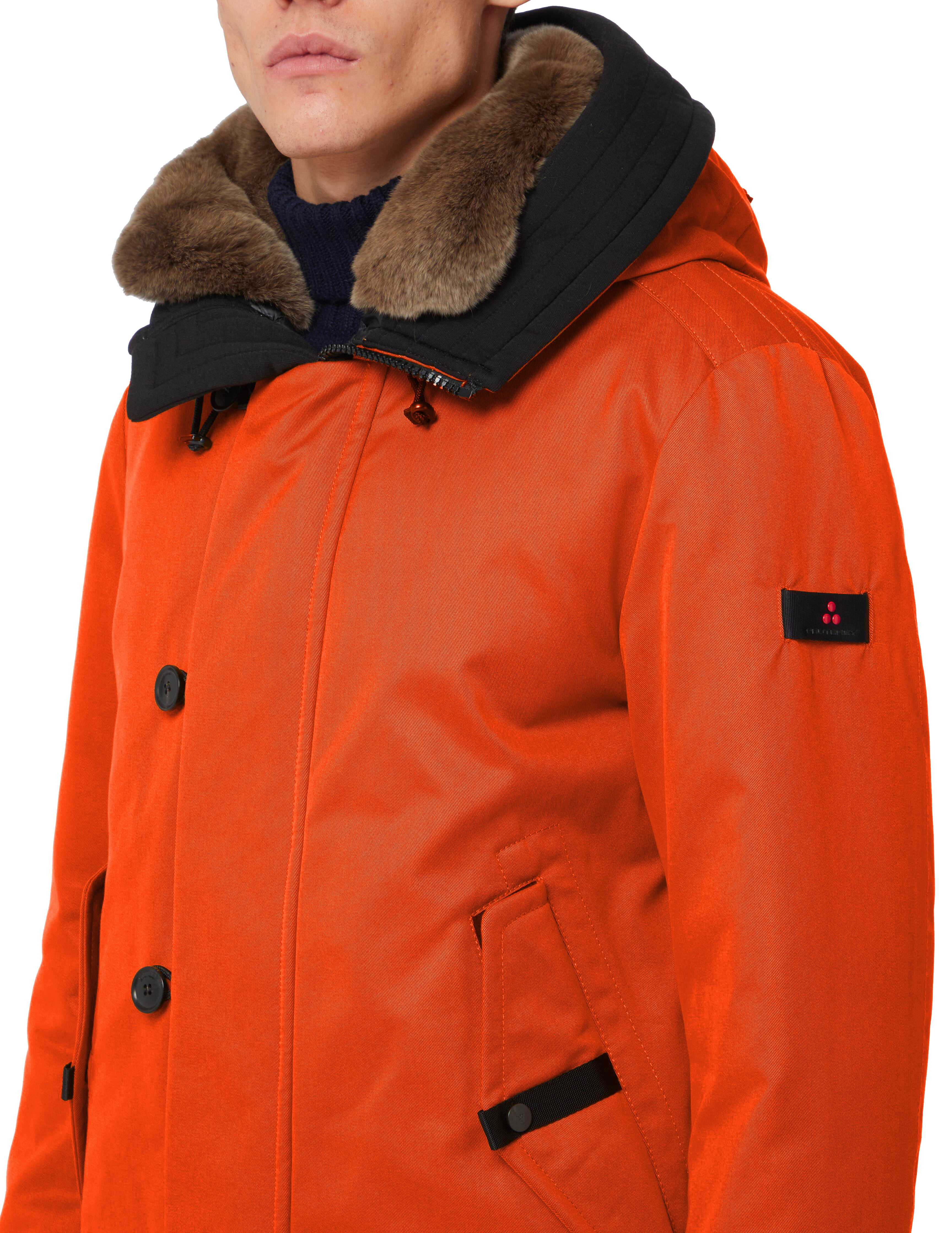 Parka kasa arancio