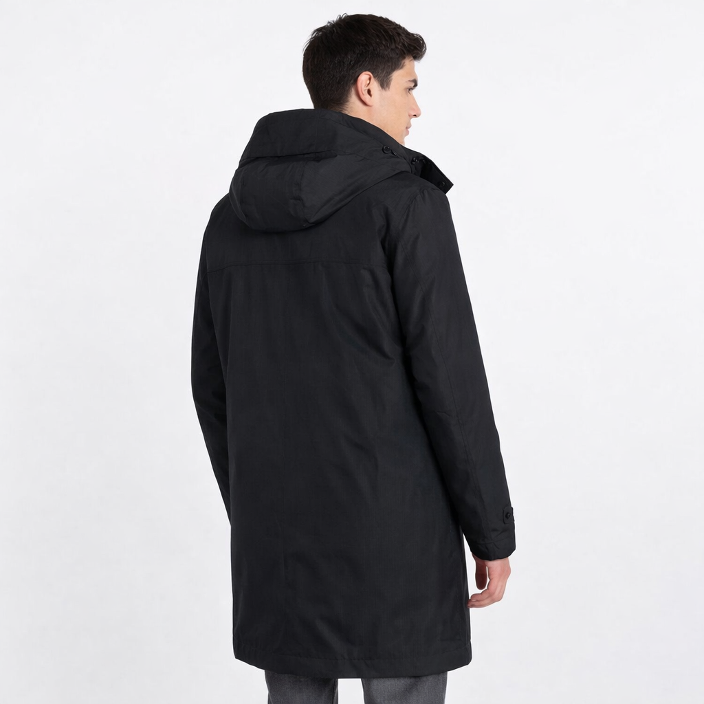 Trench tupi nero