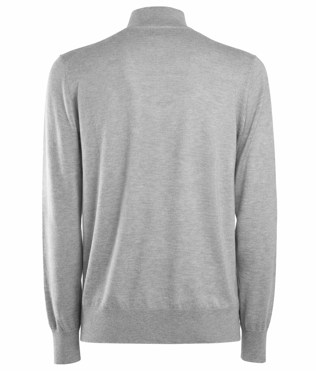 Cardigan finezza 16 grigio