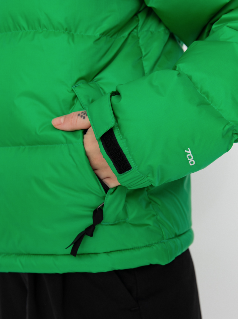 96 retro nuptse jkt optic emerald