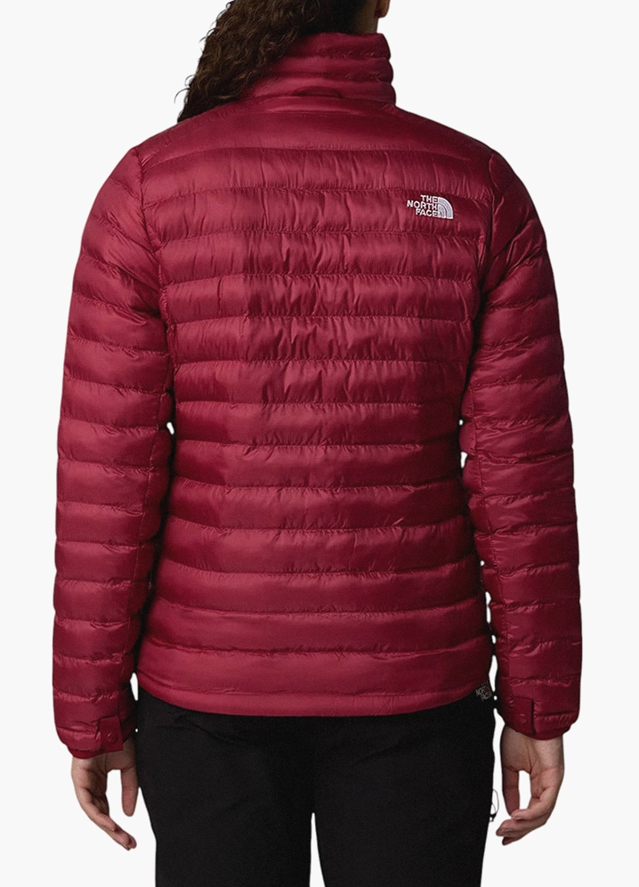 Huila synth jacket beetroot