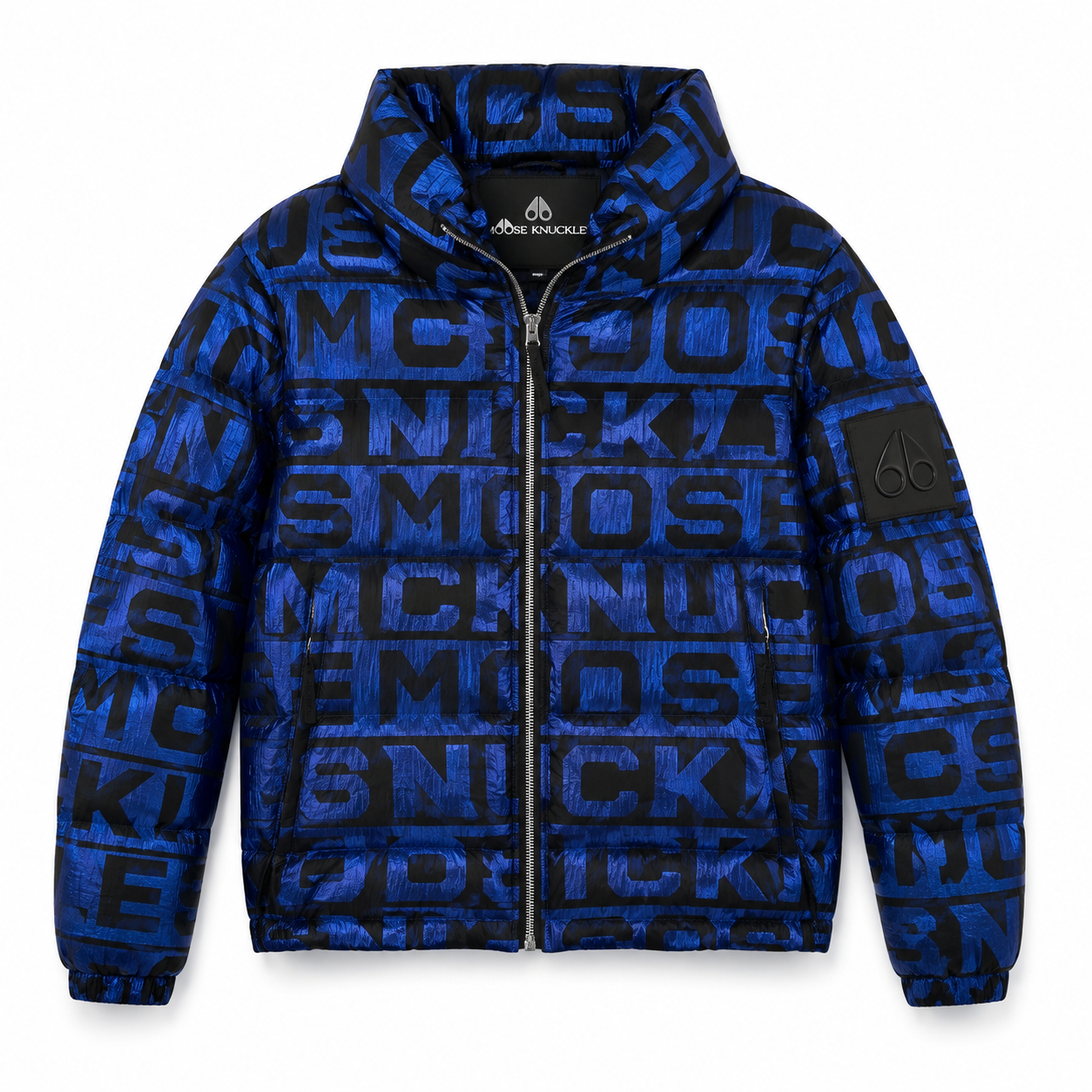 Moose knuckles Giacca con scritte logo